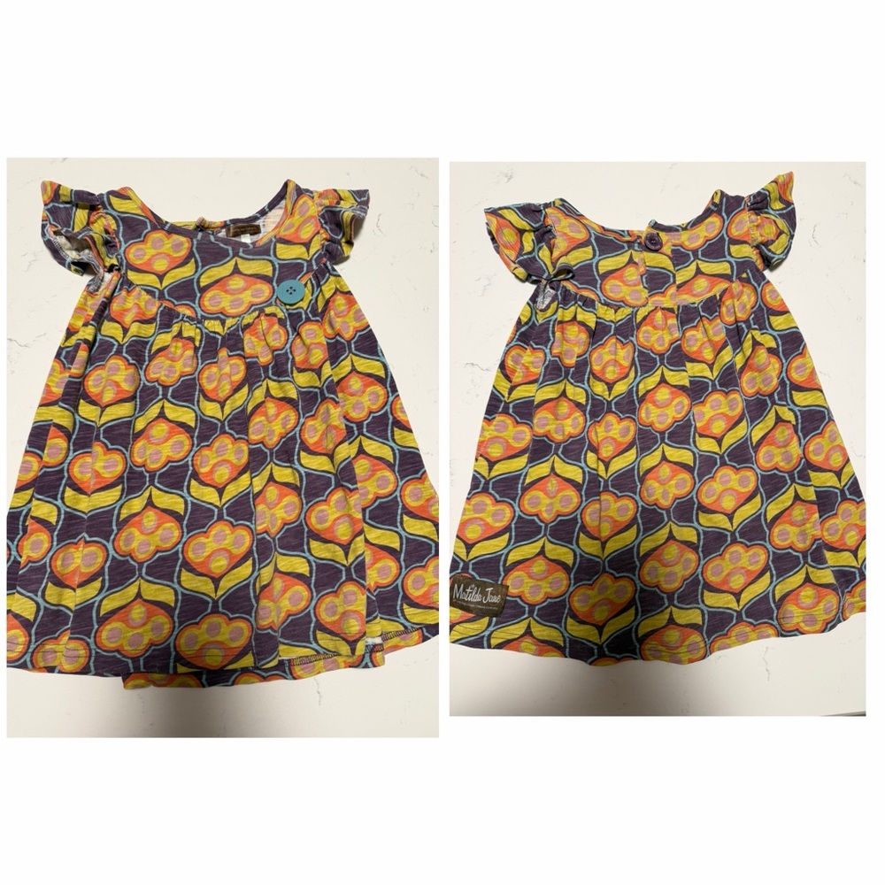 Lot of 7 Matilda Jane clothing. 4 dresses, 2 tops, 1 pants. Size 2 & 18-24 mths - Picture 15 of 16